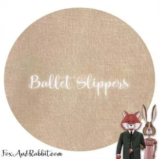 56 Ct. Ballet Slippers Linen 8x12