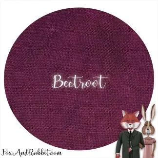 56 Ct. Beetroot Linen 12x17