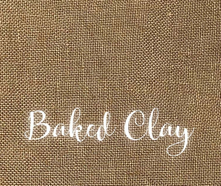 36 Ct. Baked Clay Linen 12x17