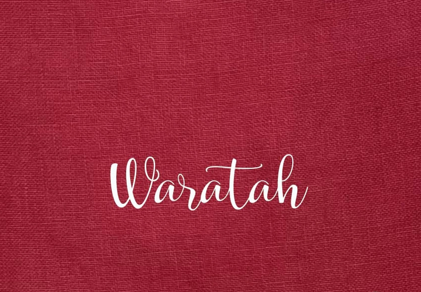 36 Ct. Waratah Linen 26x35