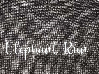 40 Ct. Elephant Run Linen 26x35