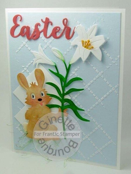 Easter Lily - Frantic Stamper Craft Dies