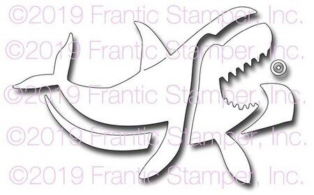 Happy Shark - Frantic Stamper Craft Die