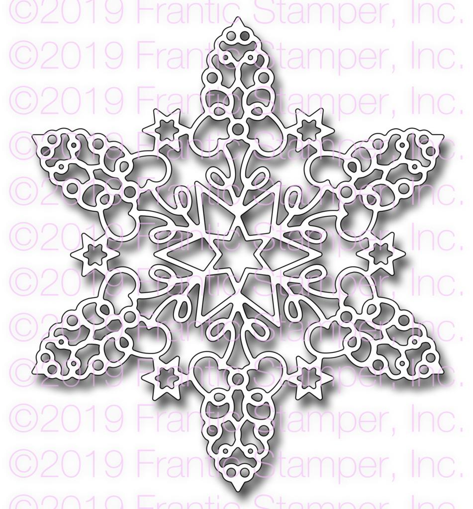 Jumbo Ornate Snowflake - Christmas Craft Die
