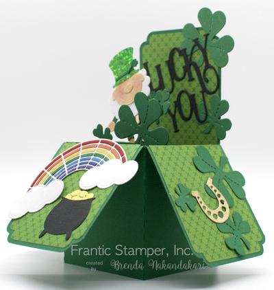 Stained Glass Rainbow - Frantic Stamper Craft Die