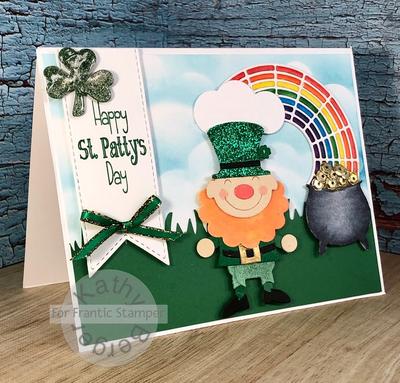Happy Leprechaun - St Patricks Day Craft Die