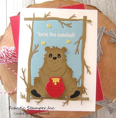 Cute Bear - Craft Die