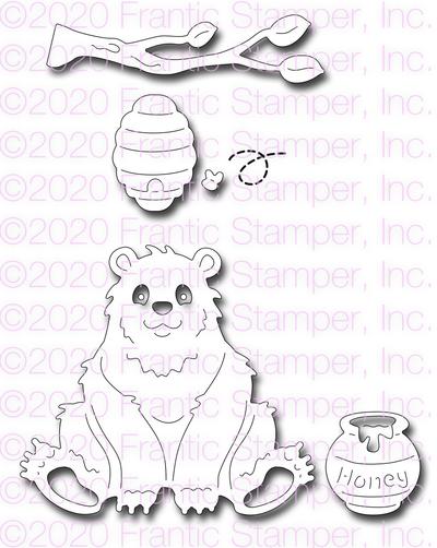 Cute Bear - Craft Die