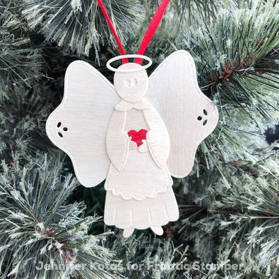 Country Angel - Christmas Craft Die