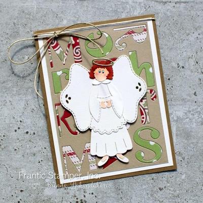 Country Angel - Christmas Craft Die