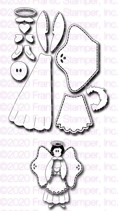 Country Angel - Christmas Craft Die