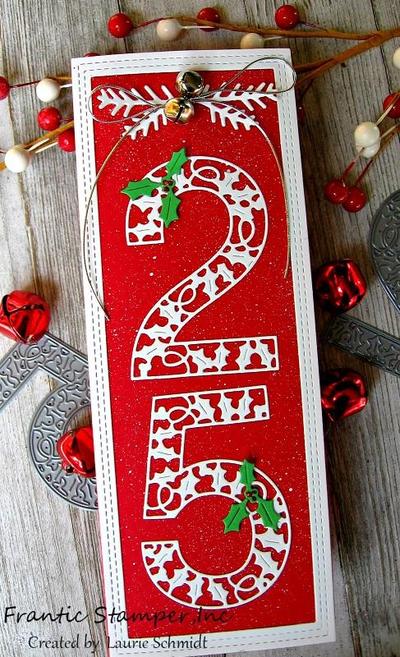 Twenty Five - Christmas Craft Die