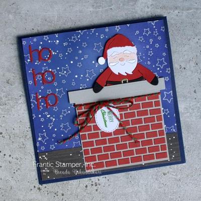 Santa and Chimney - Christmas Craft Die