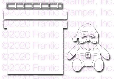 Santa and Chimney - Christmas Craft Die
