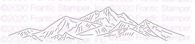 Mountain Range Edger - Craft Die