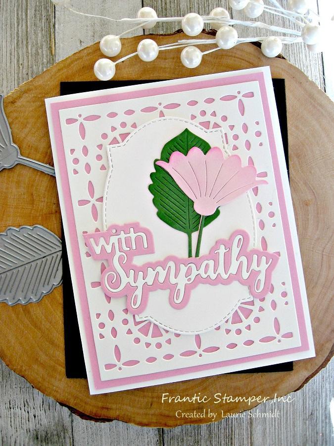 Tile Pattern Card Panel - Frantic Stamper Precision Die
