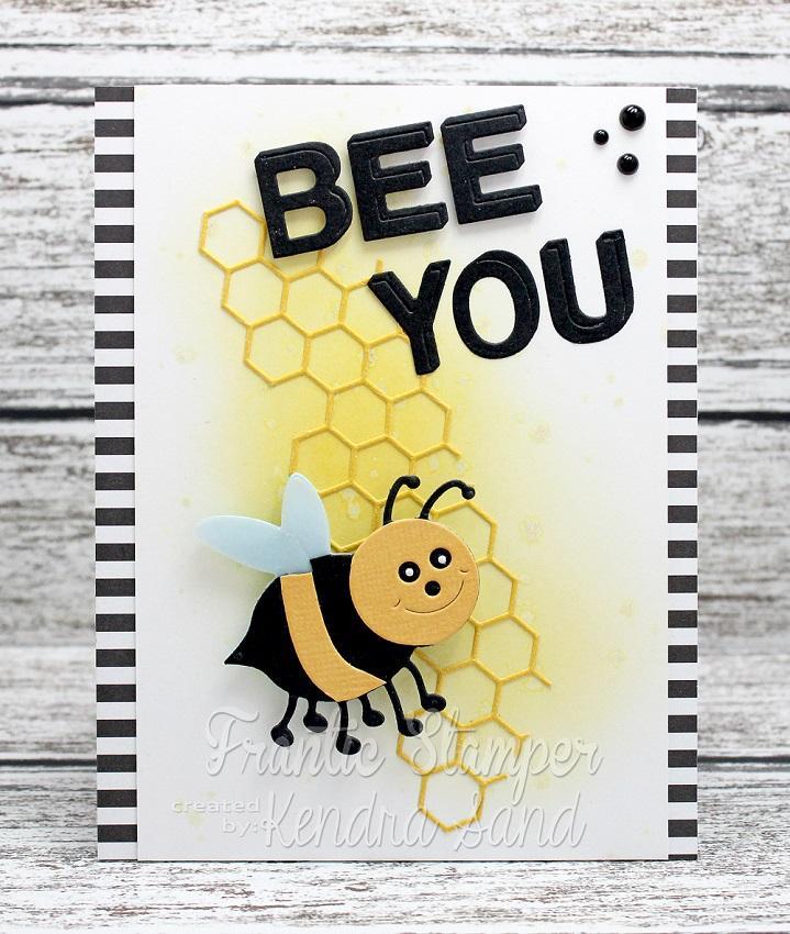 Cute Bee - Frantic Stamper Precision Die