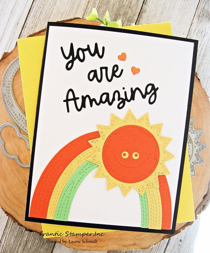 Happy Stitch Rainbow - Craft Die
