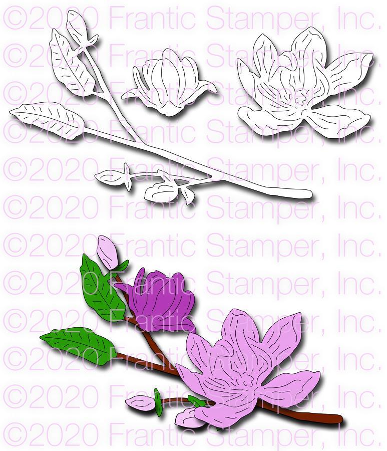 Magnolia Branch - Craft Die
