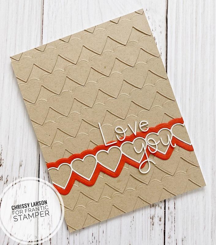 Heart Border - Slimline Craft Die