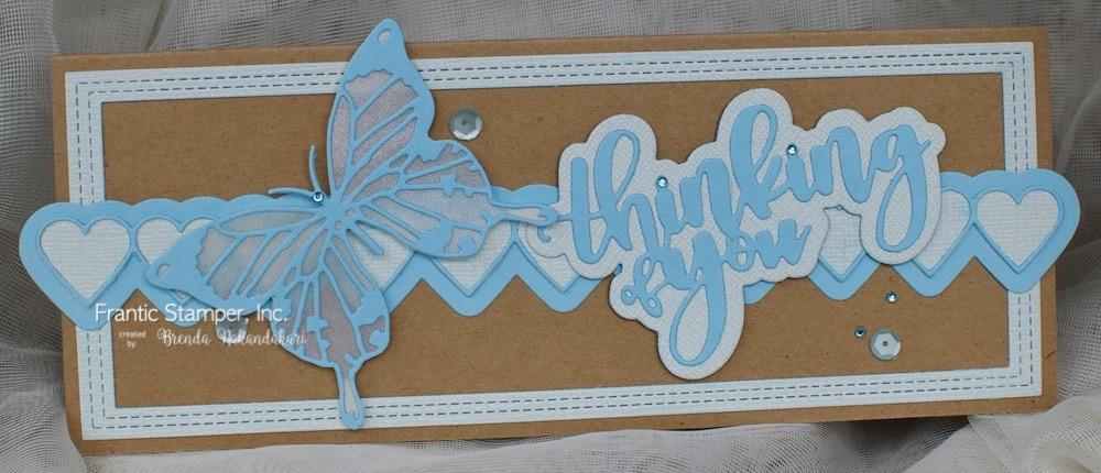 Heart Border - Slimline Craft Die