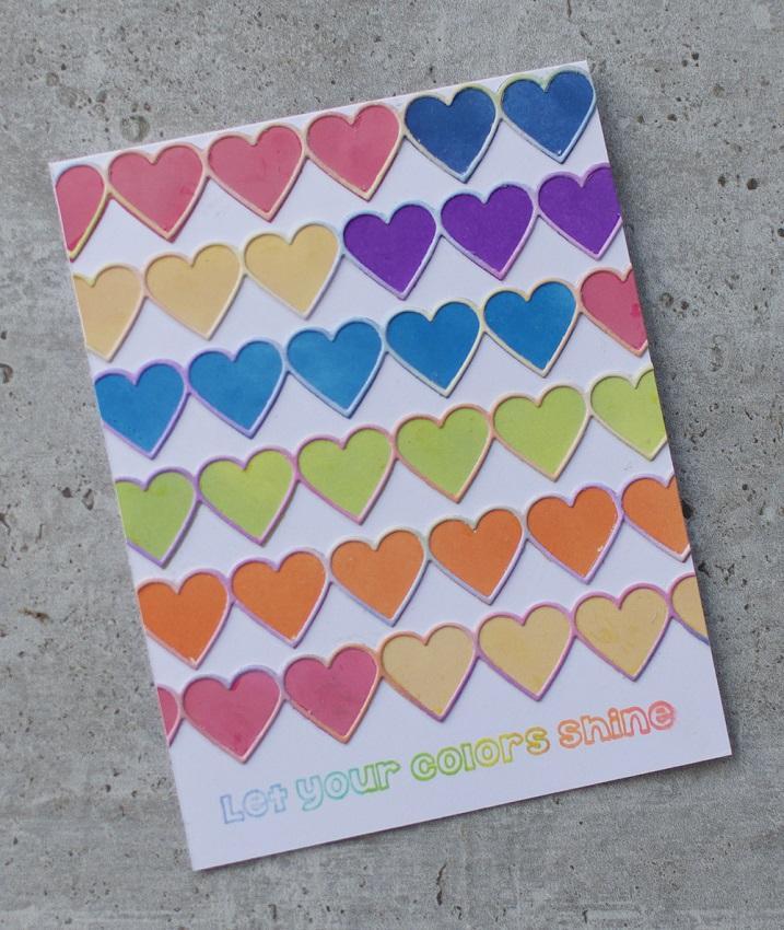 Heart Border - Slimline Craft Die