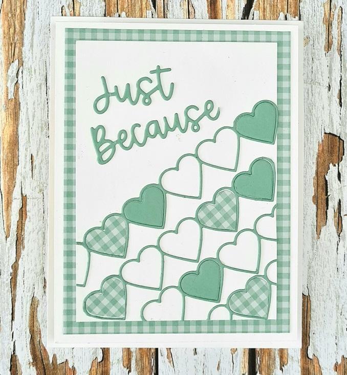 Heart Border - Slimline Craft Die
