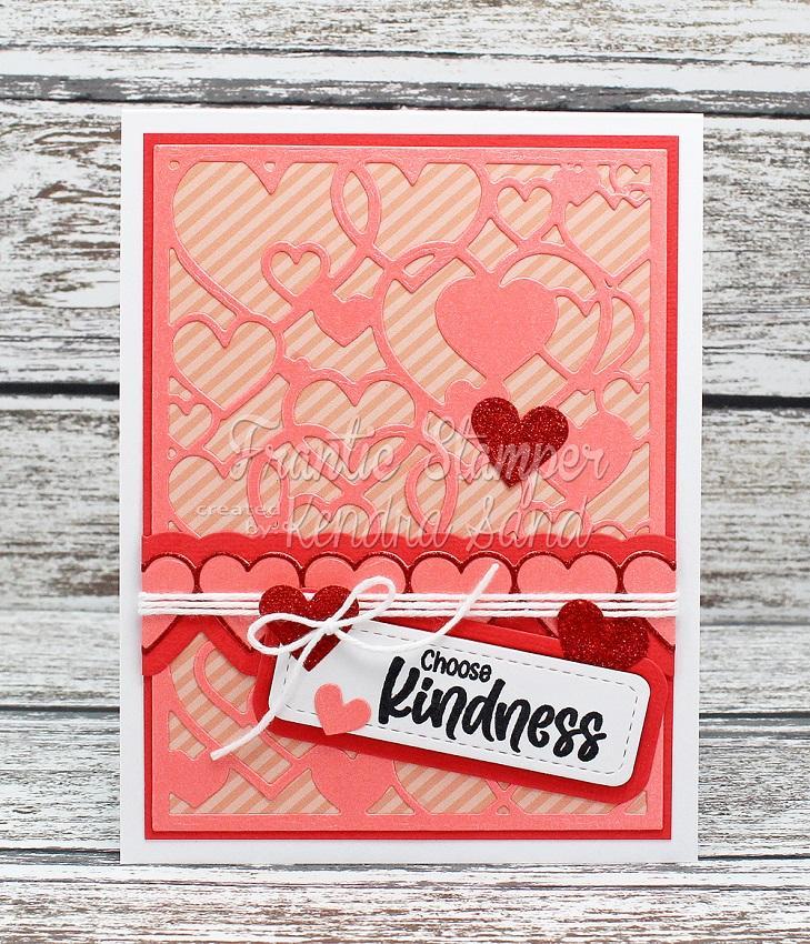 Heart Border - Slimline Craft Die