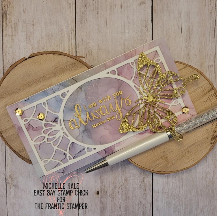 Mini-Slim Oval Frame Panel - Craft Die
