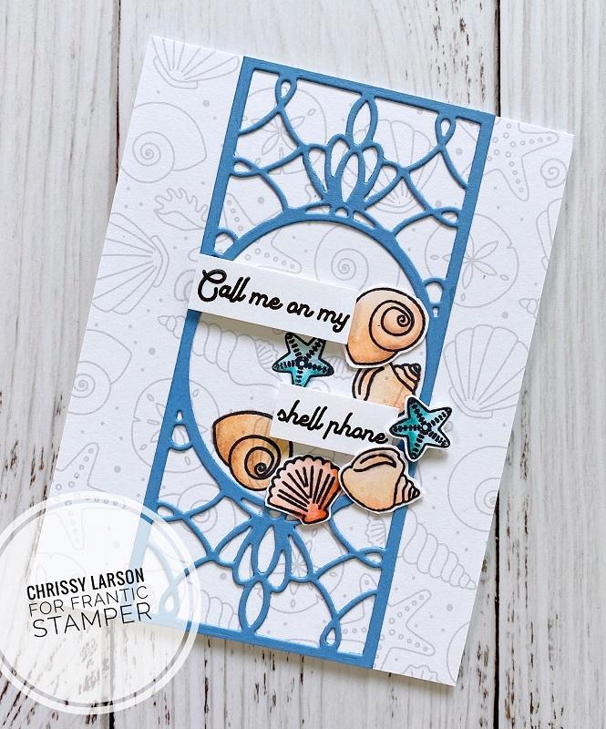 Mini-Slim Oval Frame Panel - Craft Die
