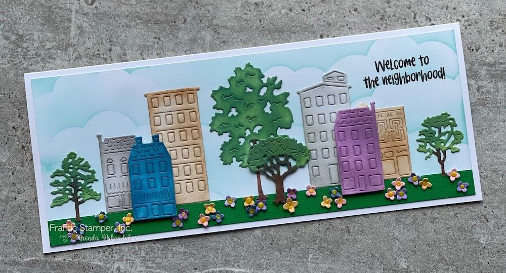 Village Sky Scrapers - Craft Die Set