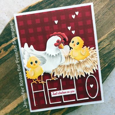 Gingham Farm - Clear Stamp