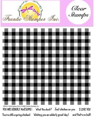 Gingham Farm - Clear Stamp