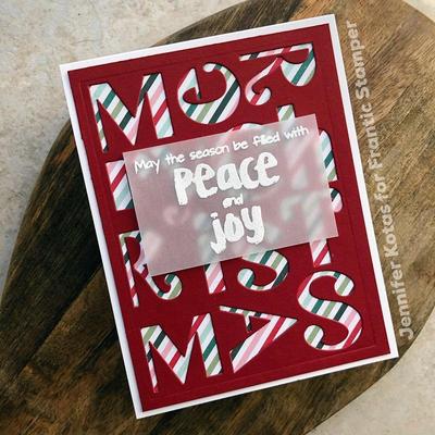 Scribble Plaid Maker - Clear Stamp