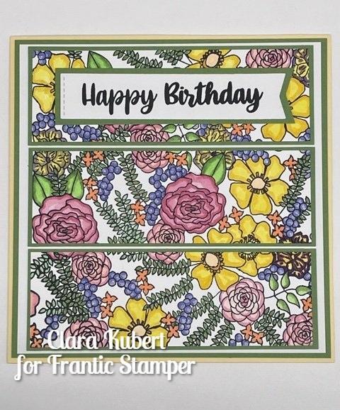 Florals And Greetings - Clear Stamp Set