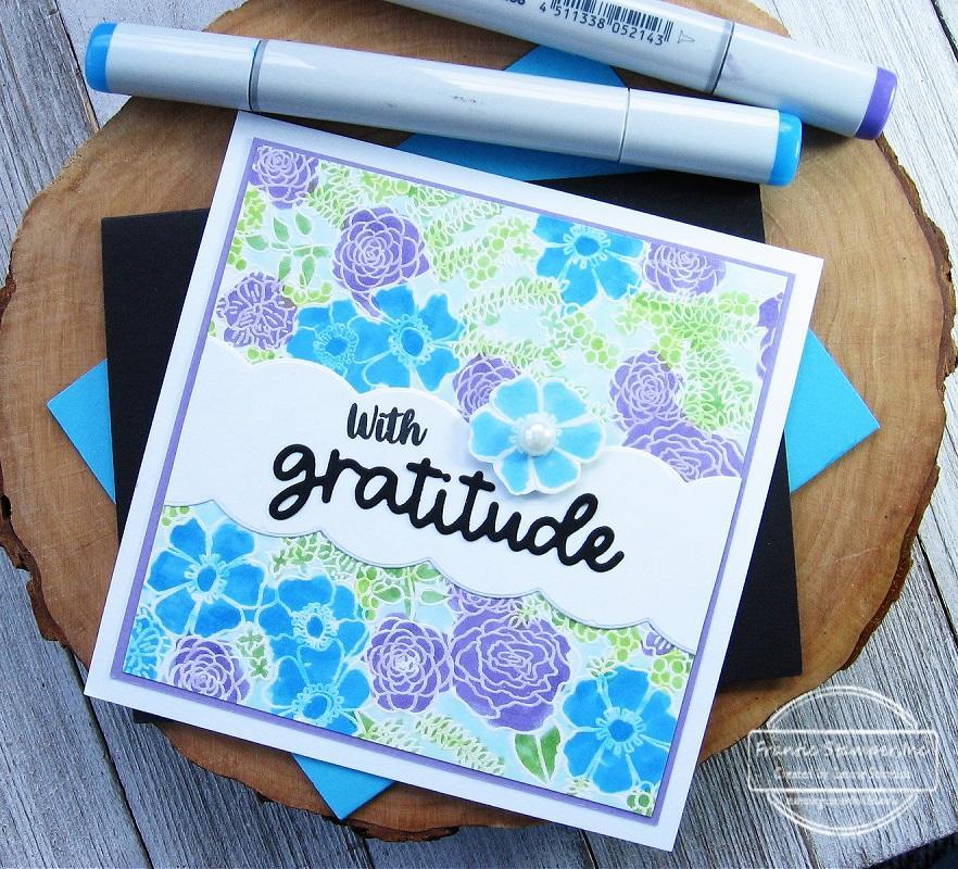Florals And Greetings - Clear Stamp Set