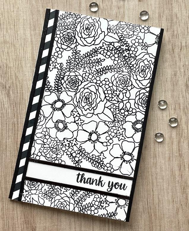 Florals And Greetings - Clear Stamp Set