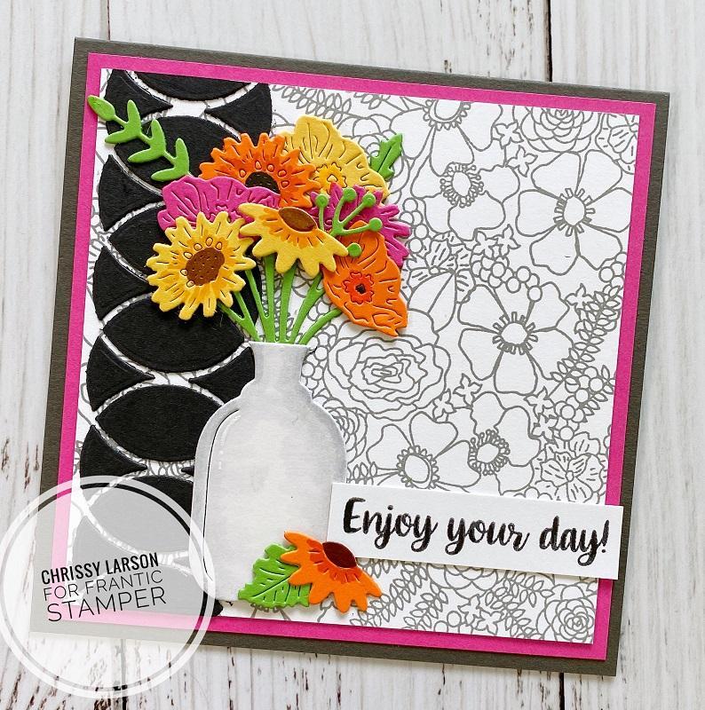 Florals And Greetings - Clear Stamp Set