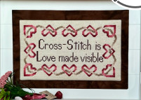 Love Made Visible - Cross Stitch Pattern
