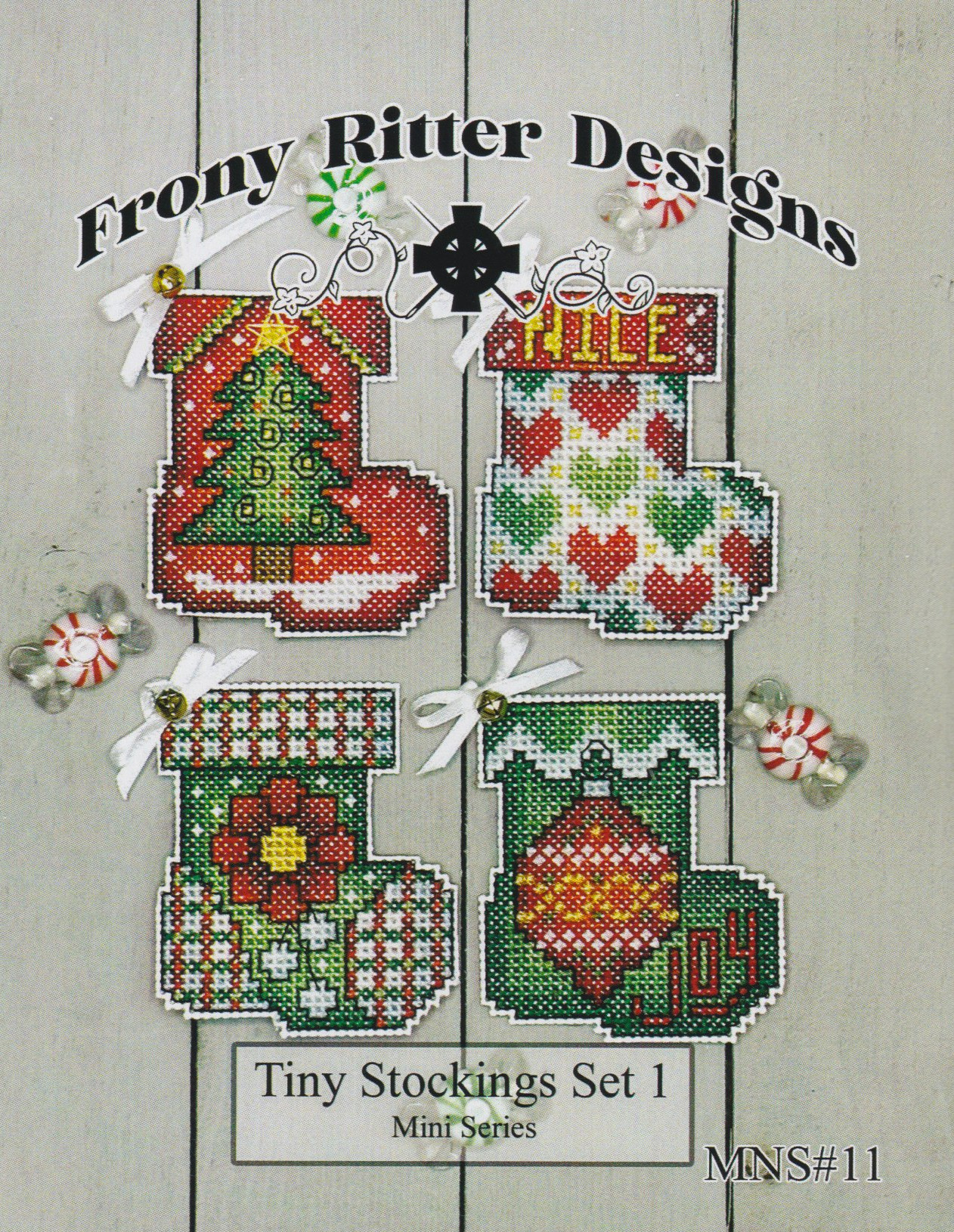 Tiny Stockings - Christmas Cross Stitch Pattern