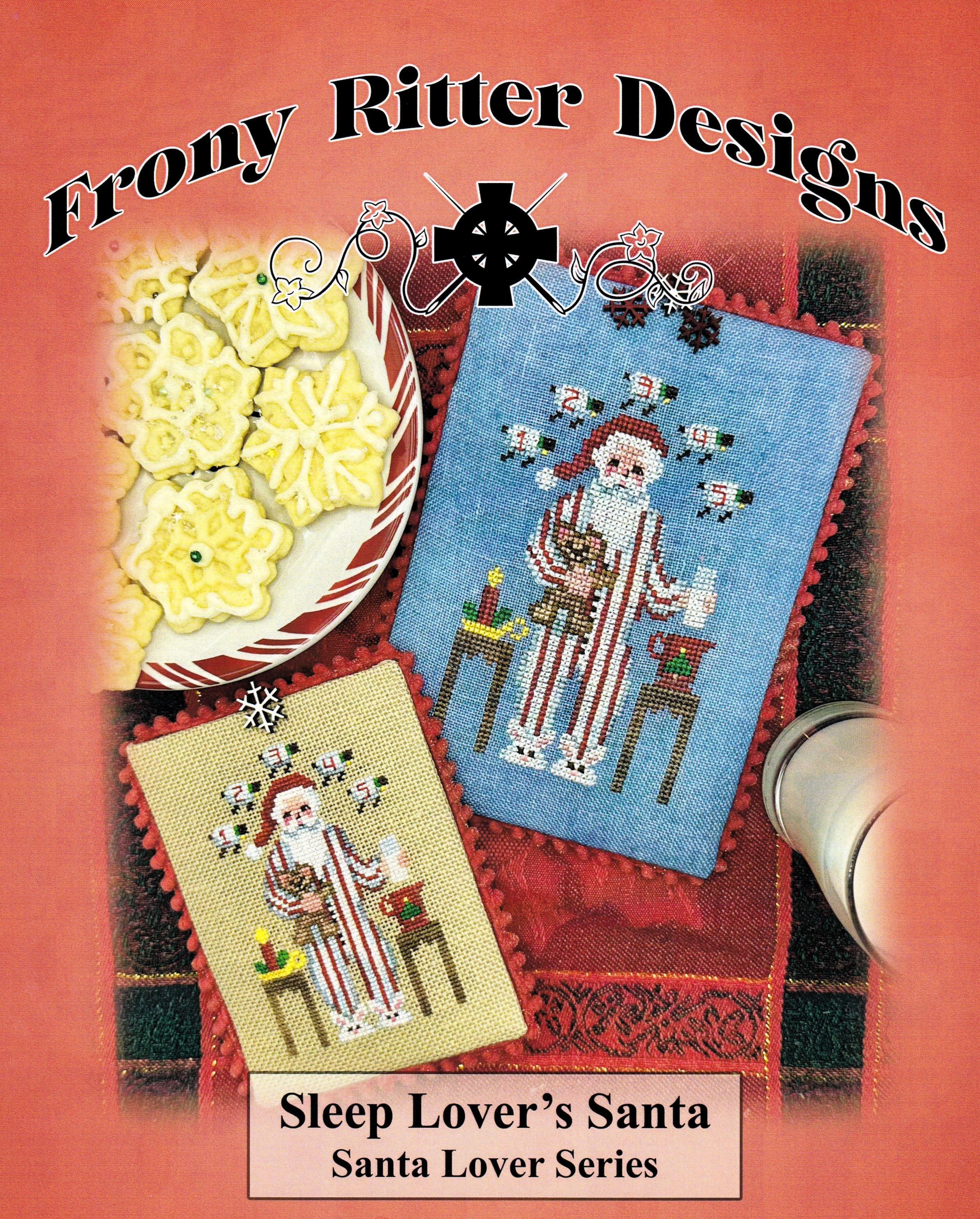 Sleep Lover's Santa - Christmas Cross Stitch Pattern