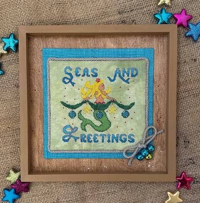 Seas and Greetings - Christmas Cross Stitch Pattern