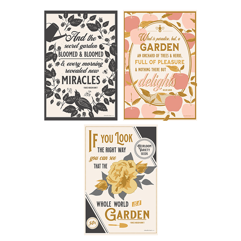 Midnight In Garden Tea Towel 3"