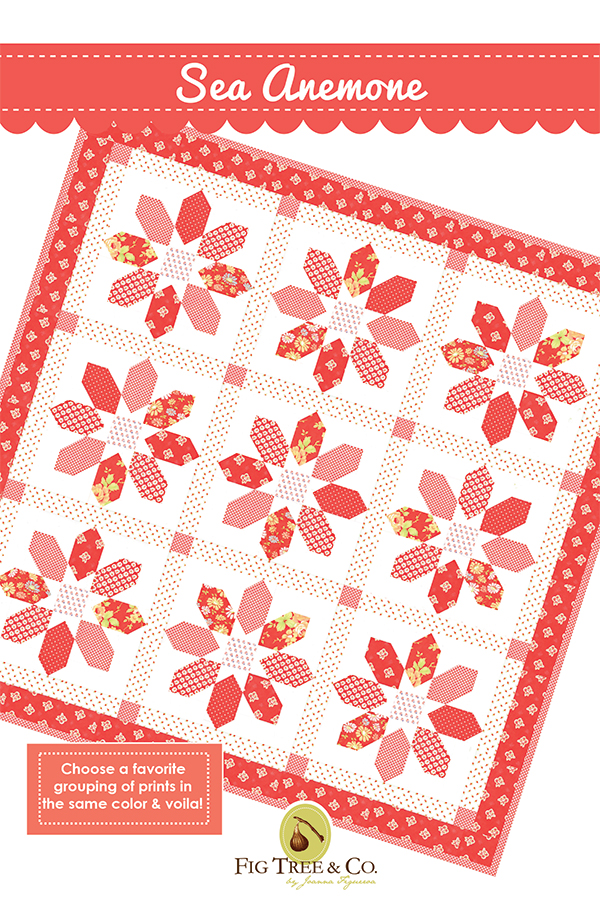Sea Anemone - Quilt Pattern