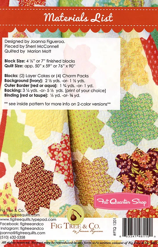 Hazel & Blooms - Quilt Pattern