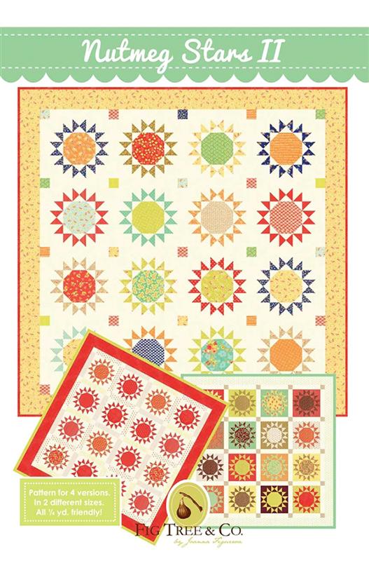 Nutmeg Stars II - Quilt Pattern