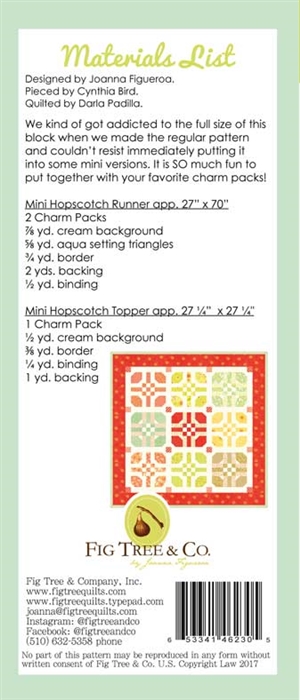 Mini Hopscotch - Quilt Pattern
