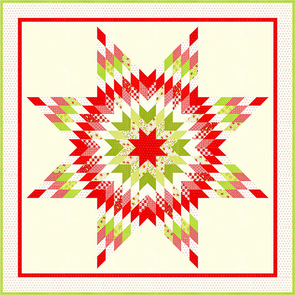Yuletide Snowflake - Quilt Pattern