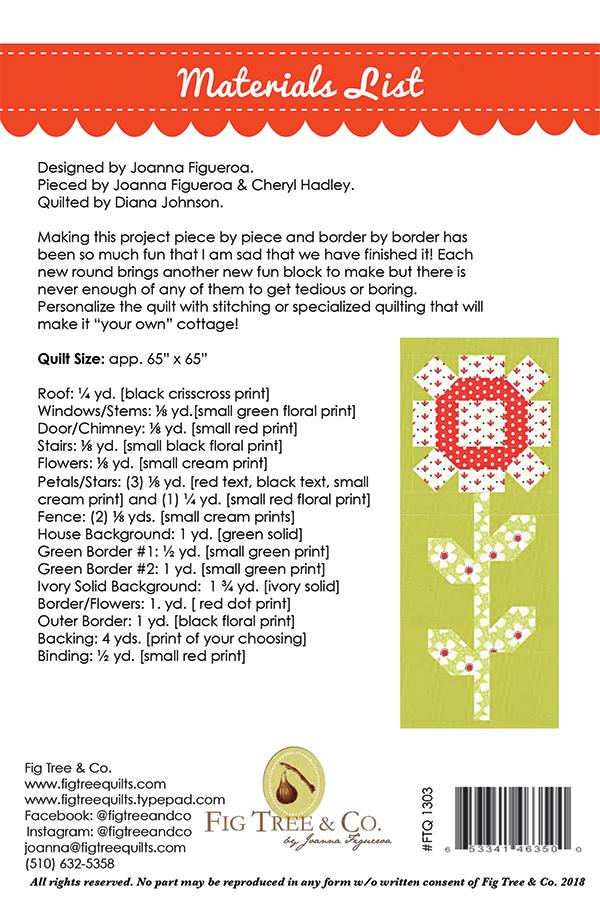 Farm Cottage - Quilt Pattern