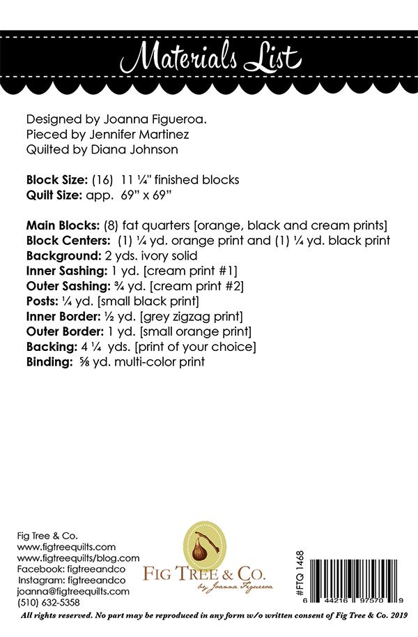 Midnight Crossing - Quilt Pattern